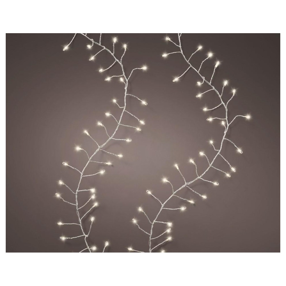 LUCI 160 MICROLED L.200 CM. 8 FUNZIONI ESTERNO